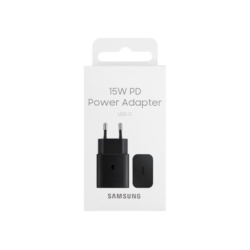 Originalni Samsung punjač 15W Tip-C za brzo punjenje, crni model T1510