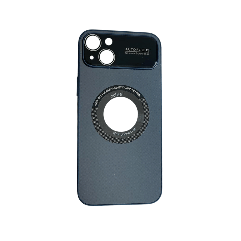 Tamnoplava MagSafe Lens maskica za iPhone 14 Plus sa magnetskim pričvršćivanjem