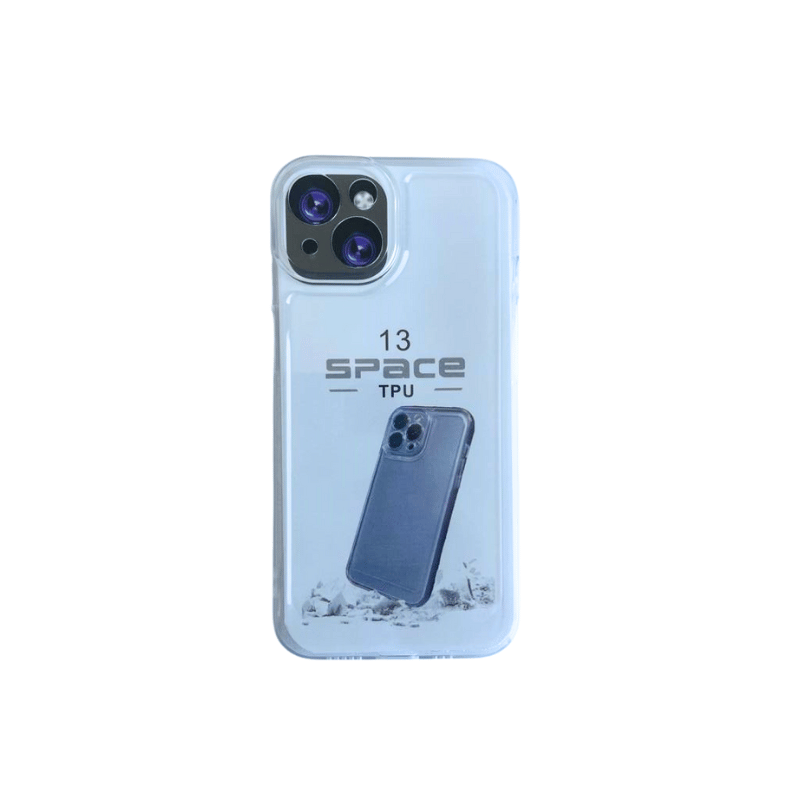 Providna silikonska maska za iPhone 13 na beloj podlozi