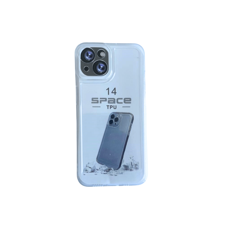 Providna silikonska maska za iPhone 14 na beloj podlozi