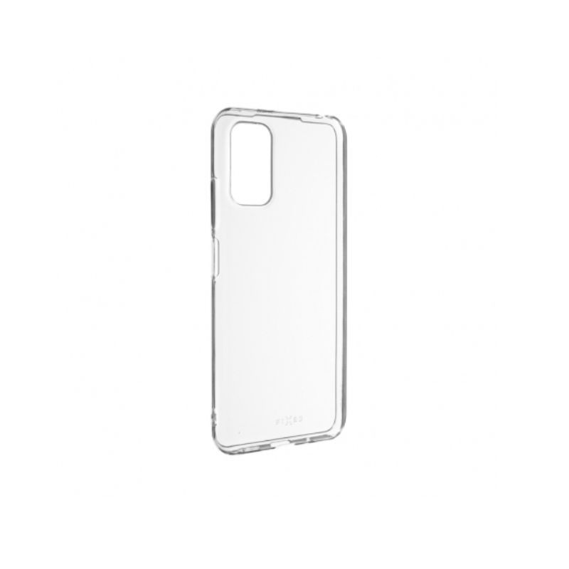 Providni silikonski maska za Xiaomi Poco M4 Pro na beloj podlozi
