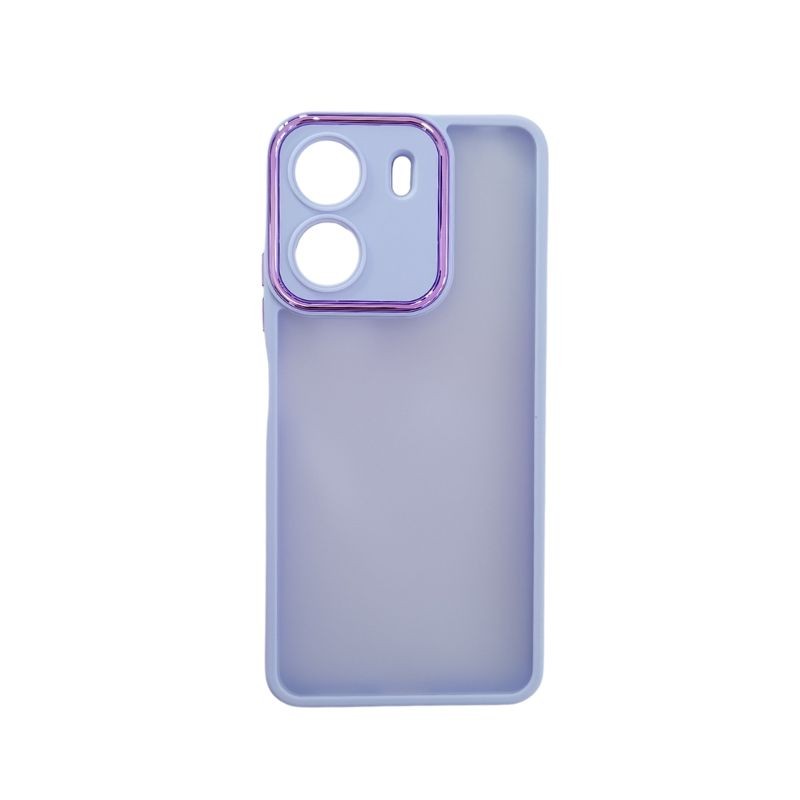 Ljubičasta silikonska maska Frame za Xiaomi Redmi 13C
