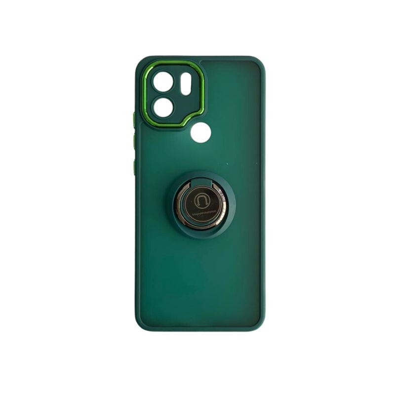 Zelena ring maskica za Redmi A1+ na beloj pozadini
