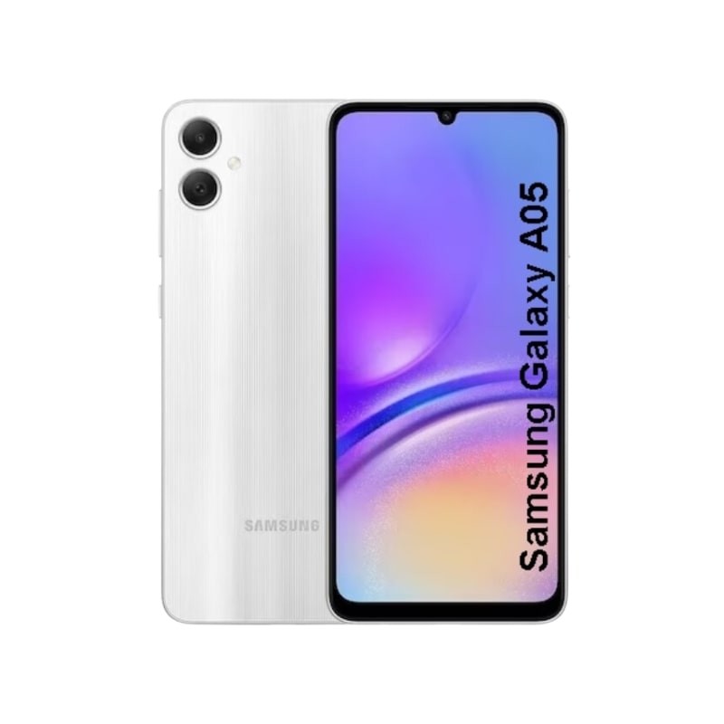 Samsung Galaxy A05 Dual 4GB 64GB srebrni telefon sa 6.7-inčnim ekranom i dual kamerom