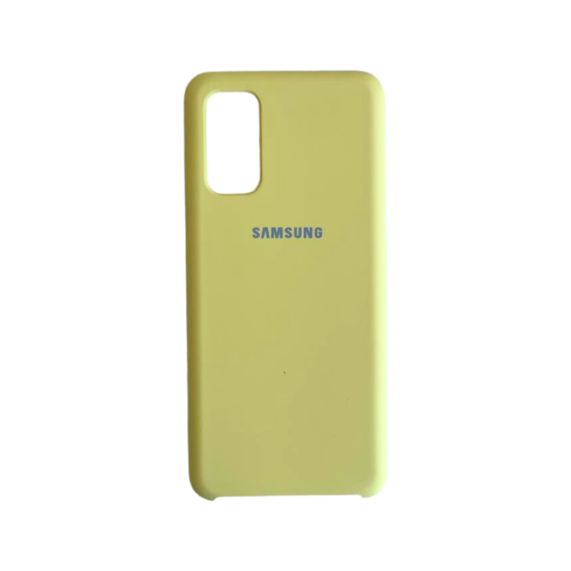 Žuta zaštitna maska za Samsung S20 sa elegantnim dizajnom