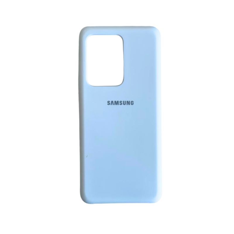 Bijela zaštitna maska za Samsung S20 Ultra na bijeloj površini