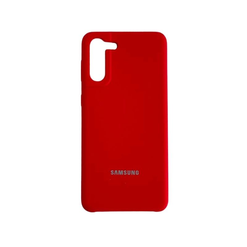 Crvena maska za Samsung S21+ sa elegantnim dizajnom i savršenim prianjanjem