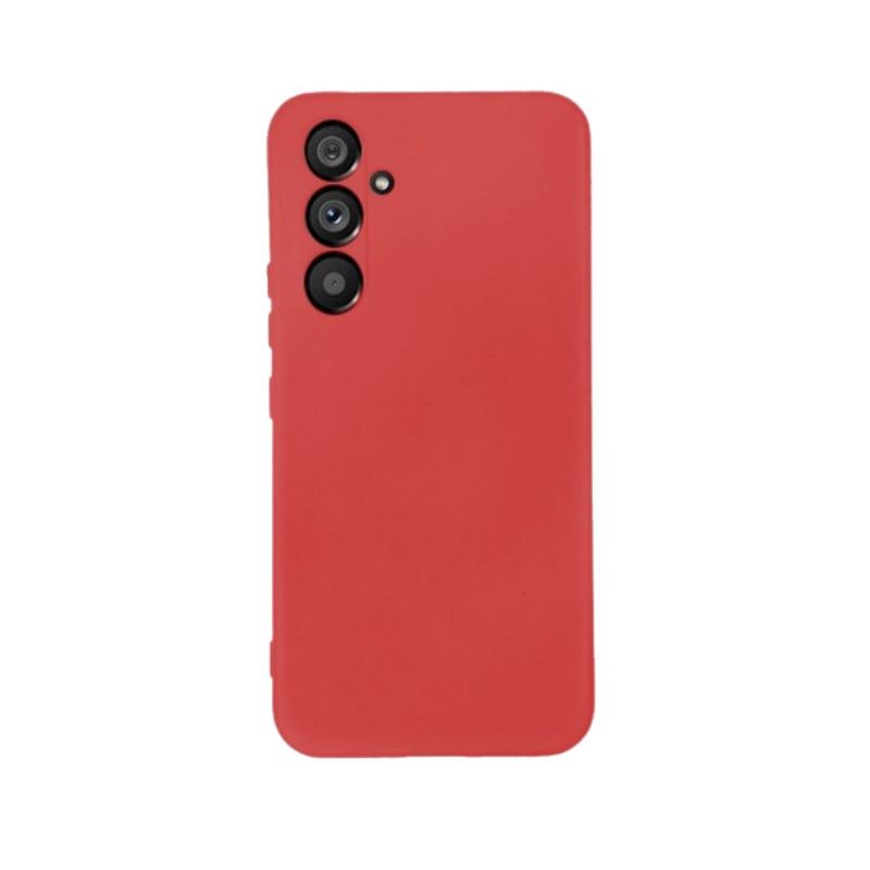 Crvena zaštitna maska za Samsung S24+ sa elegantnim dizajnom