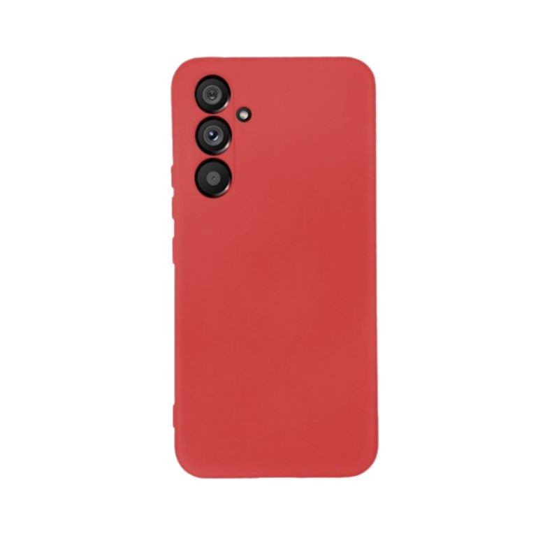 Crvena maska za Samsung S24 sa elegantnim dizajnom i savršenim prianjanjem