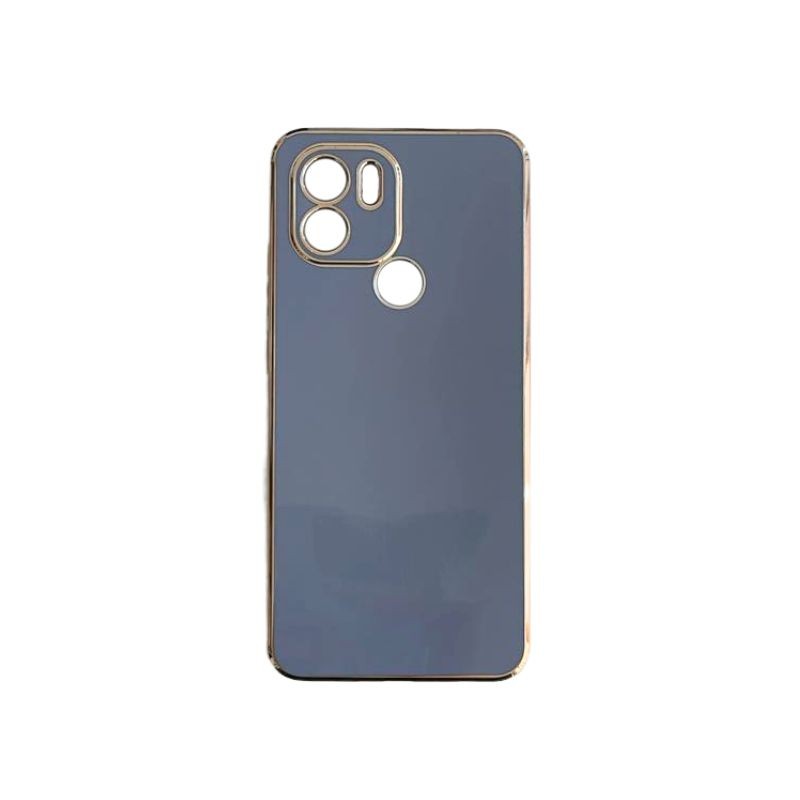 Plava silikonska maska za Redmi A1+ sa zaštitnim ivicama