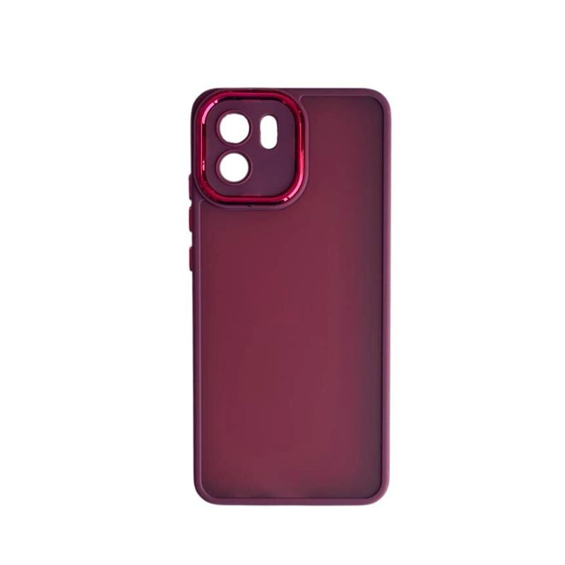 Silikonska maska Frame za Redmi A1 u bordoj boji