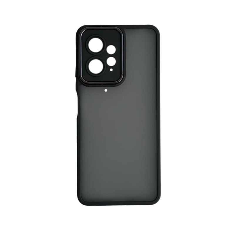 Crna silikonska maska za Xiaomi Redmi Note 12 4G