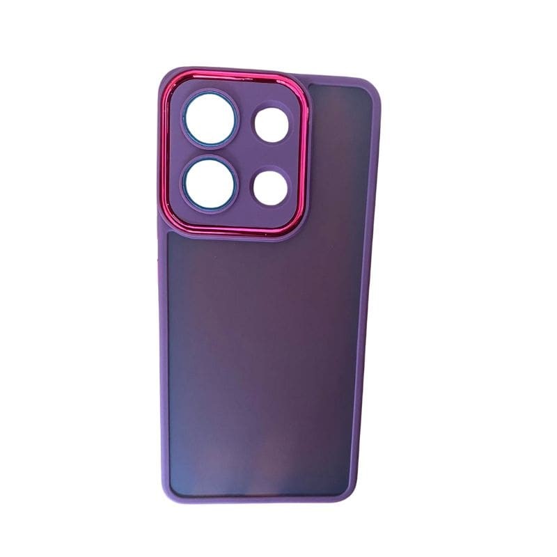 Crvena silikonska maska Frame za Redmi Note 13 4G
