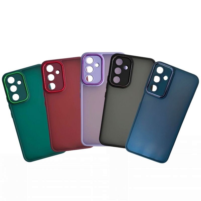 Crvena silikonska maska Frame za Samsung A05s