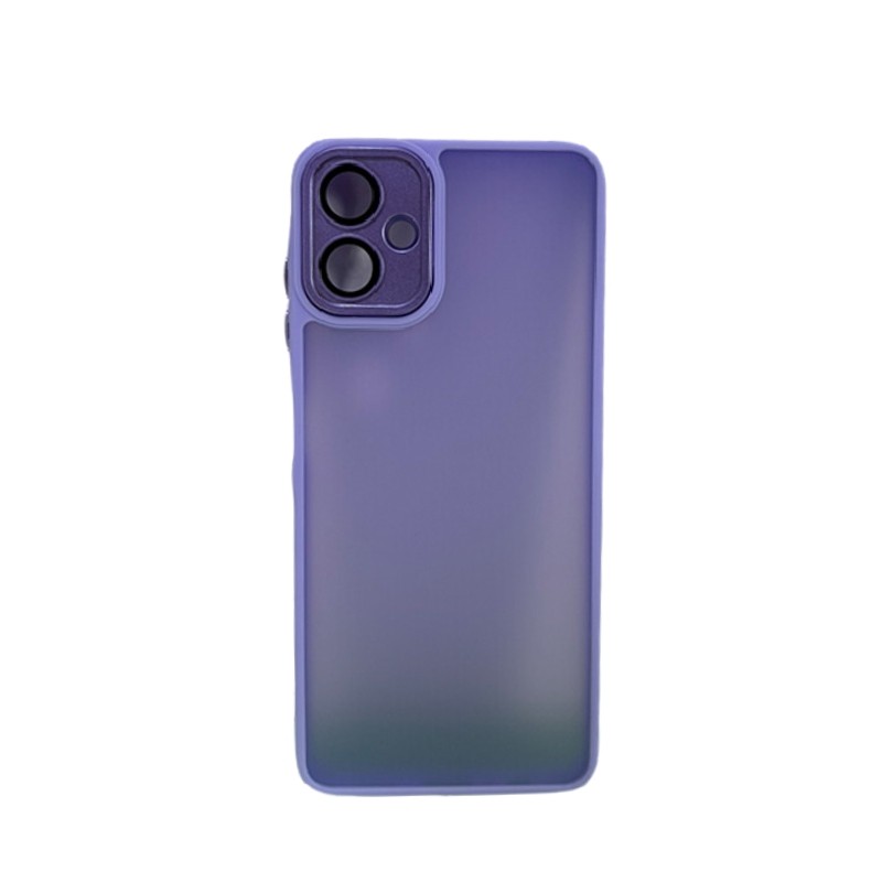 Ljubičasta silikonska maska Frame za Samsung A06