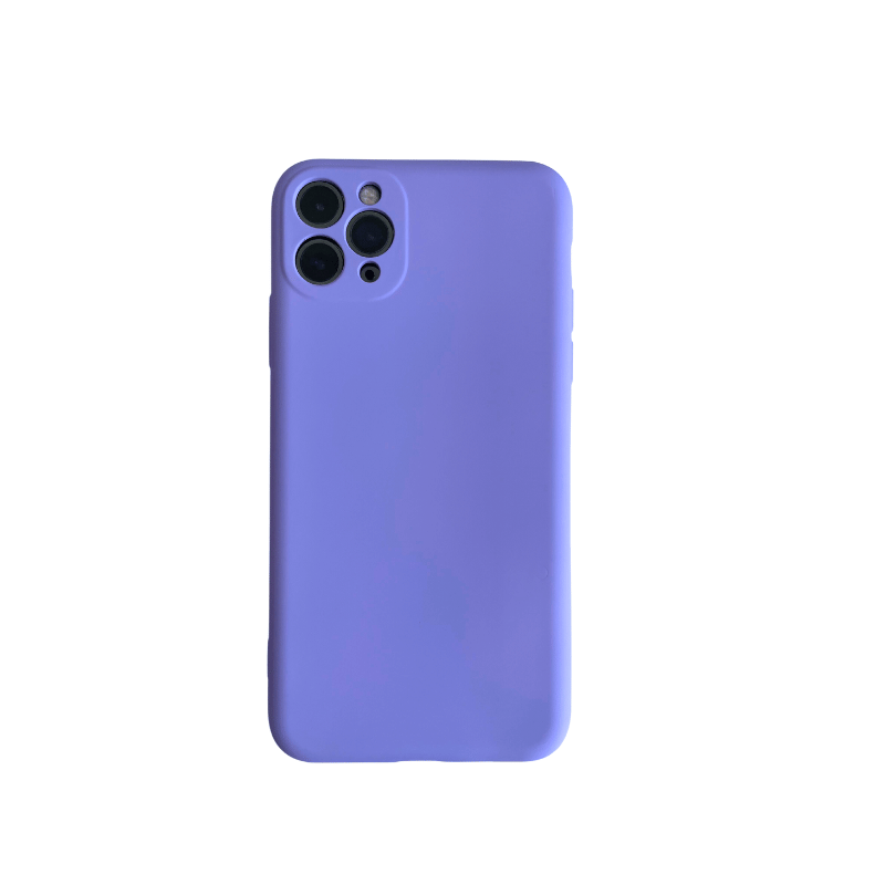 Ljubičasta silikonska maska za iPhone 11 Pro