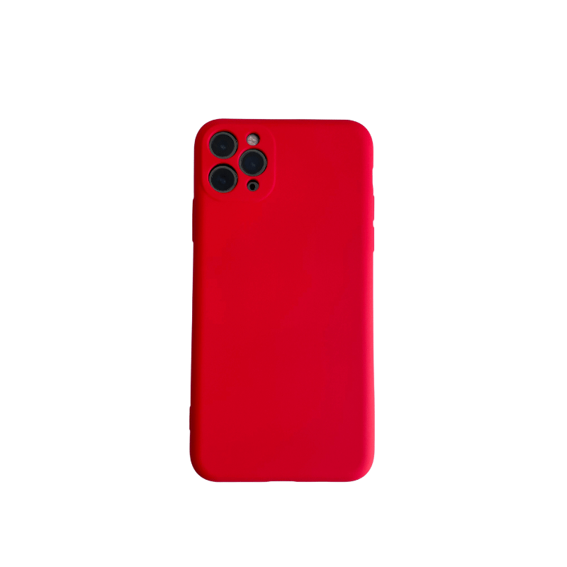 Crvena silikonska maska za iPhone 11 Pro Max