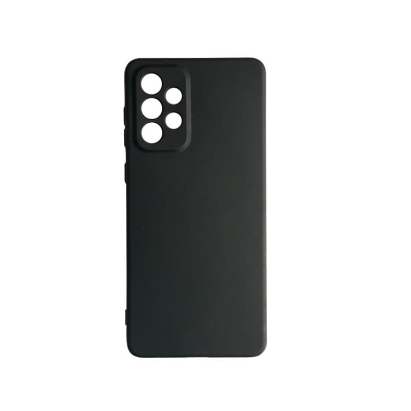 Crna silikonska maska za Samsung A23 telefon