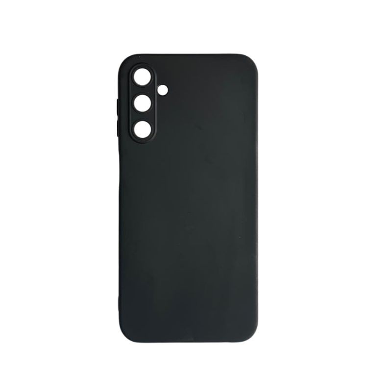 Crna silikonska maska za Samsung A24 sa zaštitnim ivicama