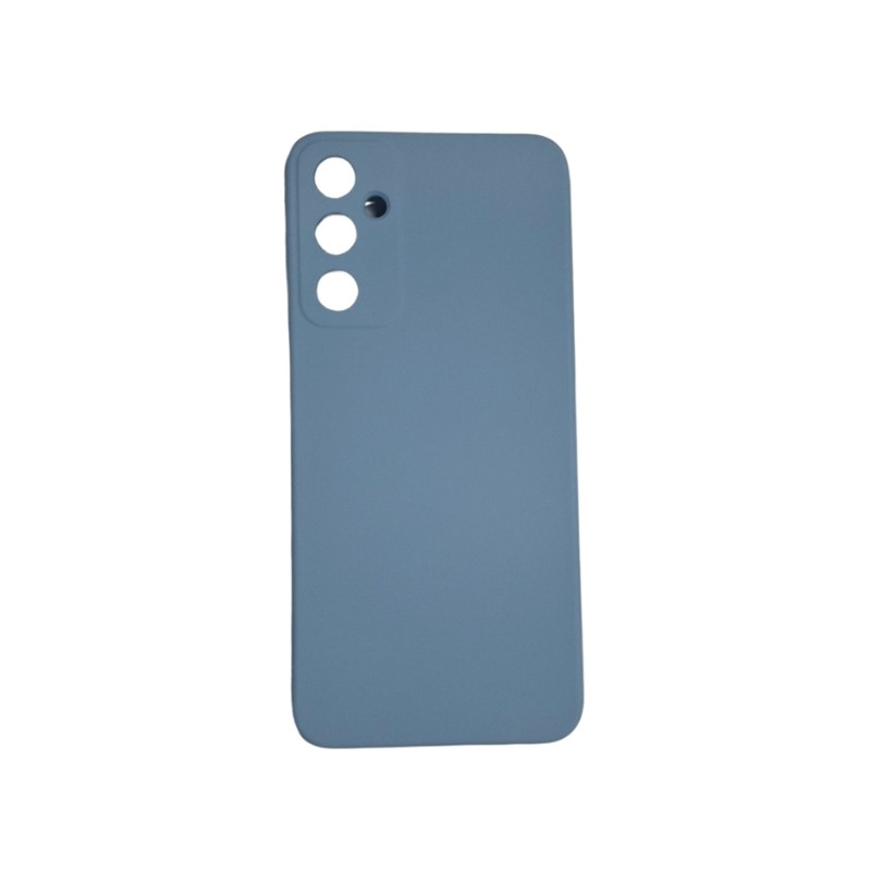 Plava silikonska maska za Samsung Galaxy A25 sa zaštitnim ivicama