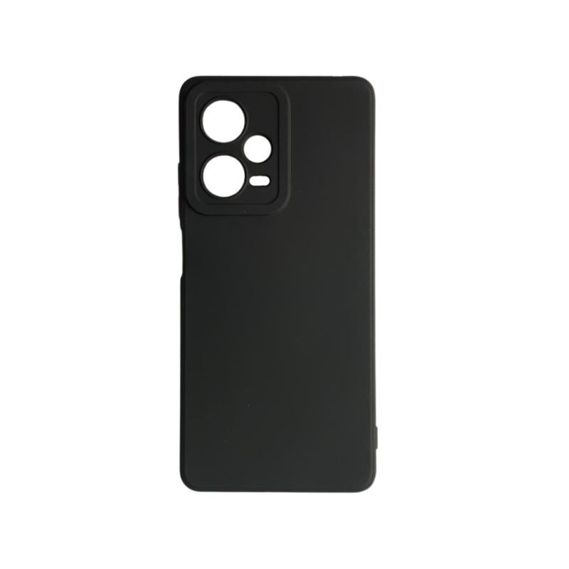 Crna silikonska maska za Xiaomi Note 12 5G