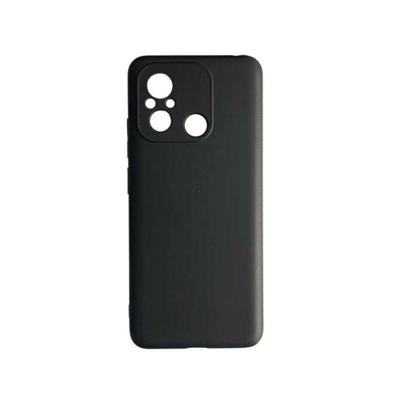 Crna silikonska maska za Xiaomi Redmi 12C