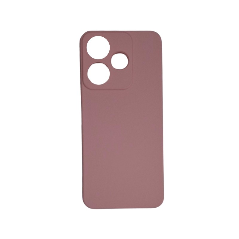 Roza silikonska maska za Xiaomi Redmi 13 telefon