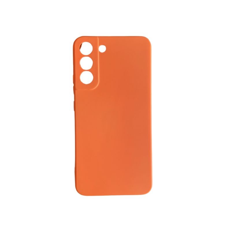 Narandžasta silikonska maska za Samsung Galaxy S22 Plus