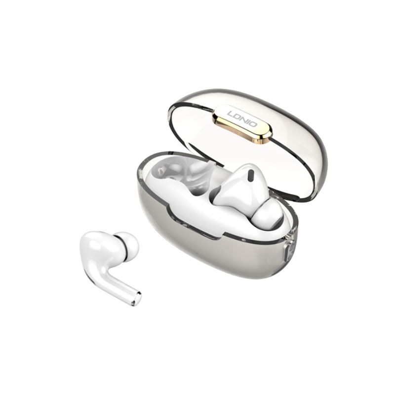 Bele LDNIO T02 TWS Bluetooth slušalice sa kutijom