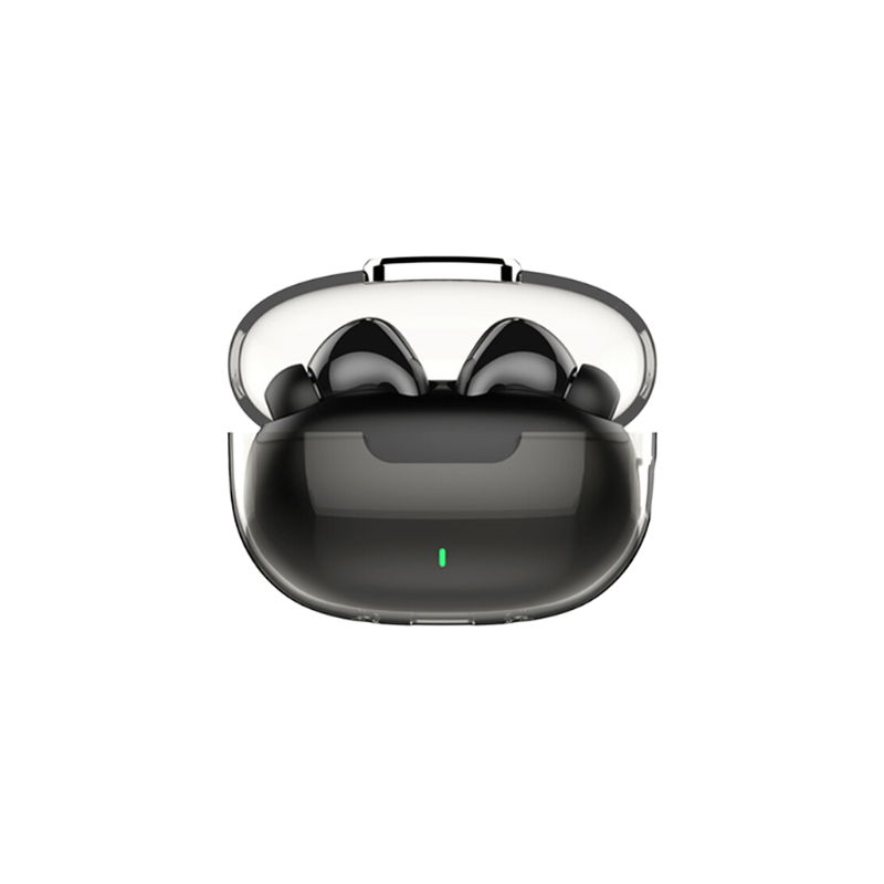 Crne LDNIO T02 TWS Bluetooth slušalice sa futrolom