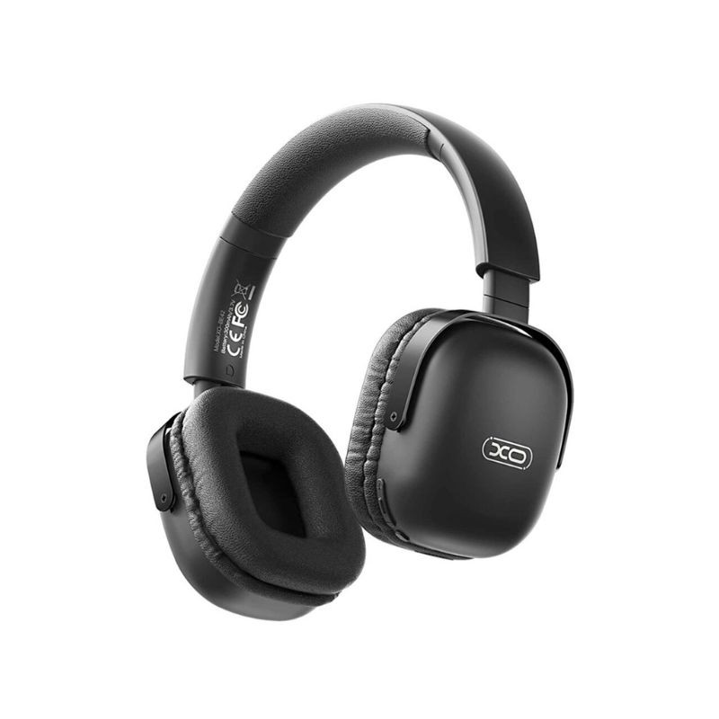 XO BE42 Black slušalice sa mikrofonom i ergonomskim dizajnom