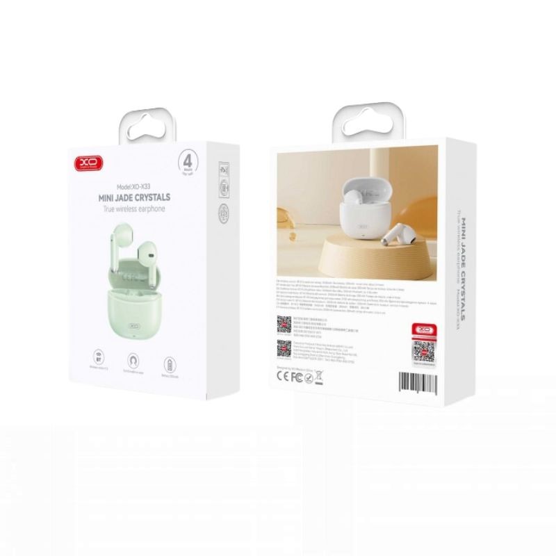 Zelene XO X33 Bluetooth slušalice sa mikrofonom