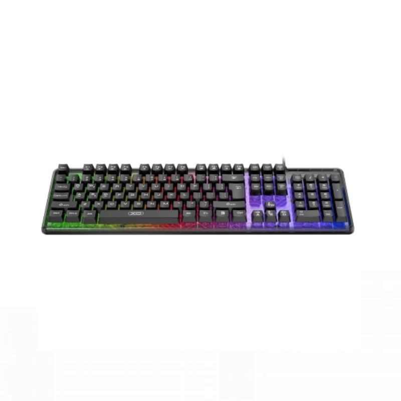 Crna XO KB-04 RGB gaming tastatura sa kablom