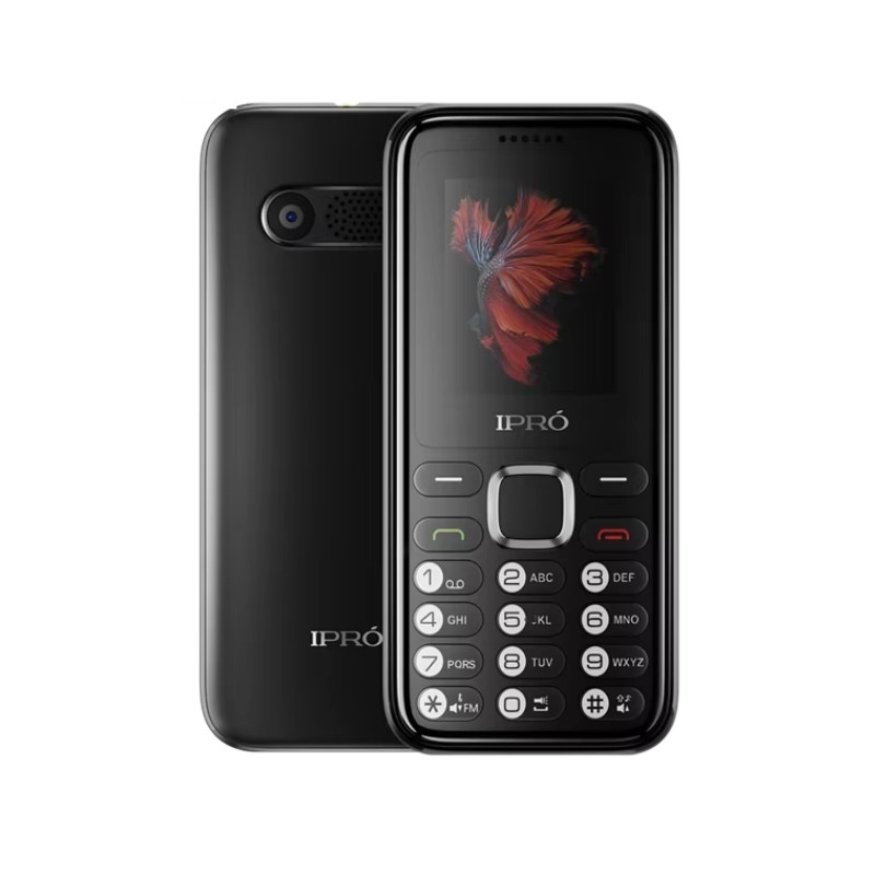 IPRO A10 Mini Black telefon na tipke sa kompaktnim dizajnom