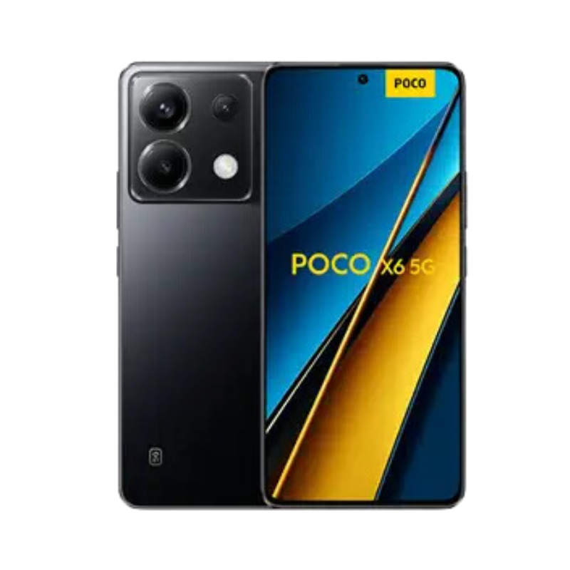 Xiaomi Poco X6 5G crni telefon sa velikim AMOLED zaslonom