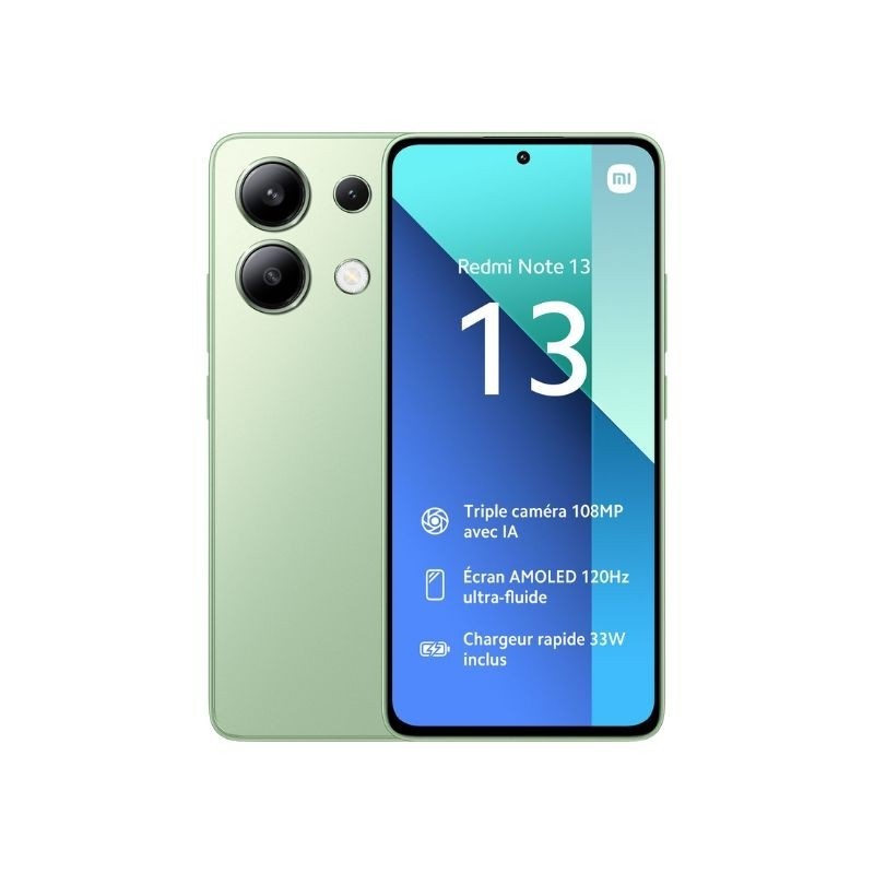 Xiaomi Redmi Note 13 8GB 512GB zeleni telefon sa AMOLED ekranom i trostrukom kamerom
