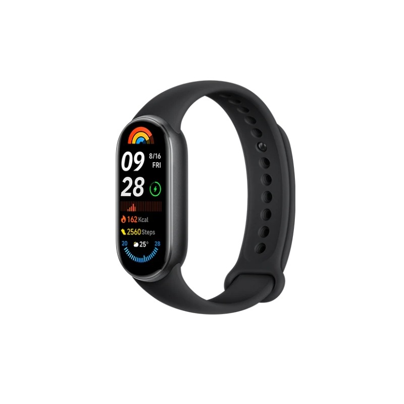 Xiaomi Smart Band 9 Crna - pametna narukvica sa crnim remenom i AMOLED zaslonom