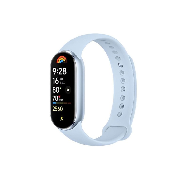 Xiaomi Smart Band 9 plava pametna narukvica sa AMOLED zaslonom i sportskim remenom