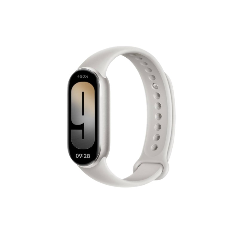 Xiaomi Smart Band 9 Titan Grey pametna narukvica sa crnim remenom i AMOLED zaslonom