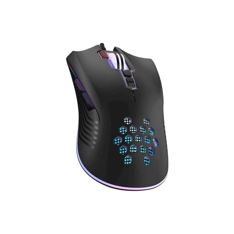 XO M3 Wolf Wired Mouse - crni gejmerski miš sa RGB osvetljenjem