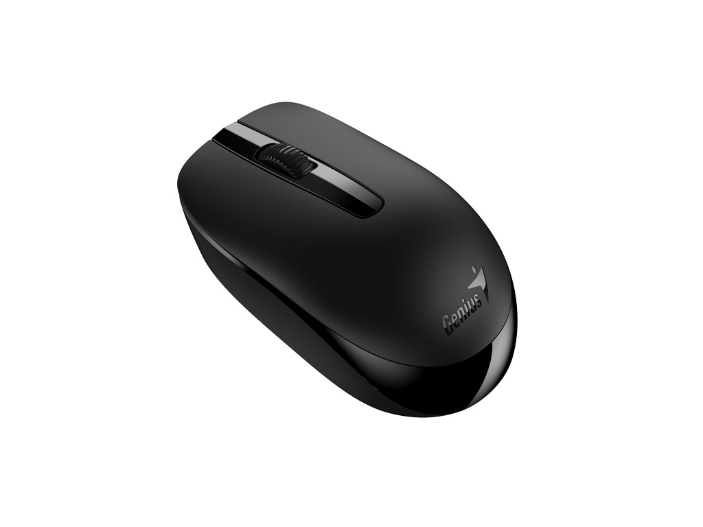 Crni Genius wireless miš NX-7007 sa 1200 dpi rezolucijom i BlueEye senzorom