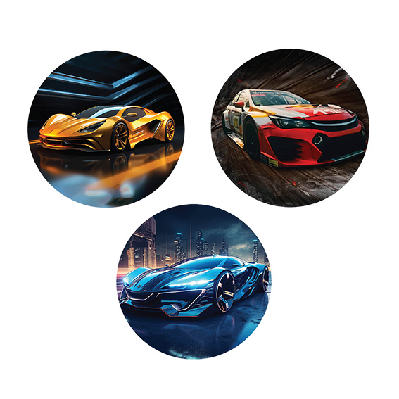 TTS Stiker Car Patch Me 3/1 - višekratna nalepnica za udžbenike i ruksake