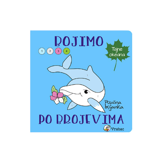 MO Bojanka Tajne okeana sa brojevima i bojama za decu
