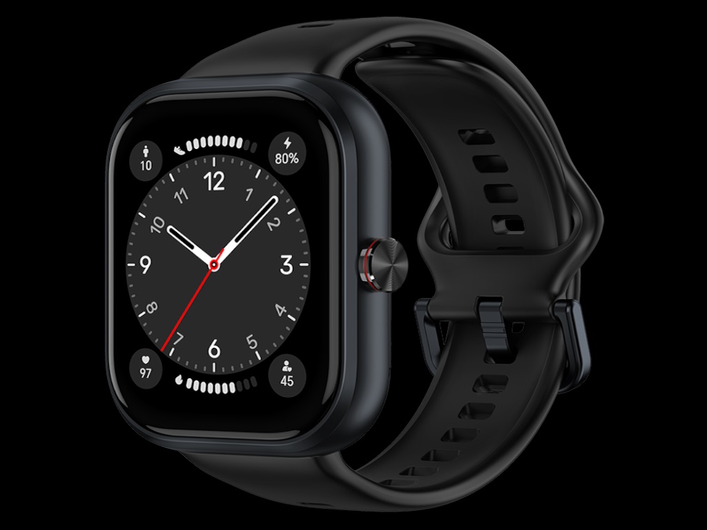 HONOR CHOICE WATCH Black pametni sat sa AMOLED ekranom i crnom plastičnom kućištem