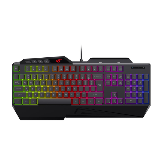 HV Gaming Tastatura 488L CR sa RGB osvetljenjem i ergonomskim dizajnom