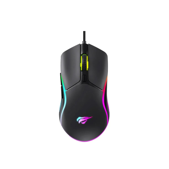 HV Miš Optički 1029MS Gamer CR sa RGB osvetljenjem i ergonomskim dizajnom