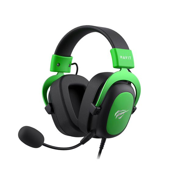 HV Gaming Slušalice 2002D ZE/CR sa mikrofonom i crvenim detaljima