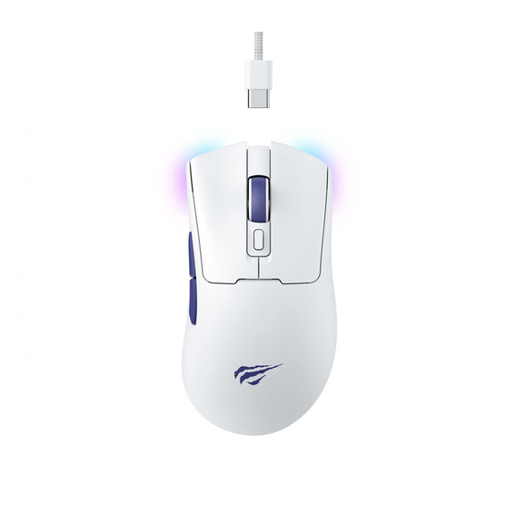 HV Miš Wireless 66WBMS Gamer sa RGB osvetljenjem i ergonomskim dizajnom
