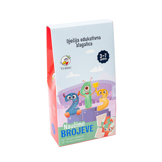 MO Puzzle Fun Mini set sa brojevima od 0-9 za decu