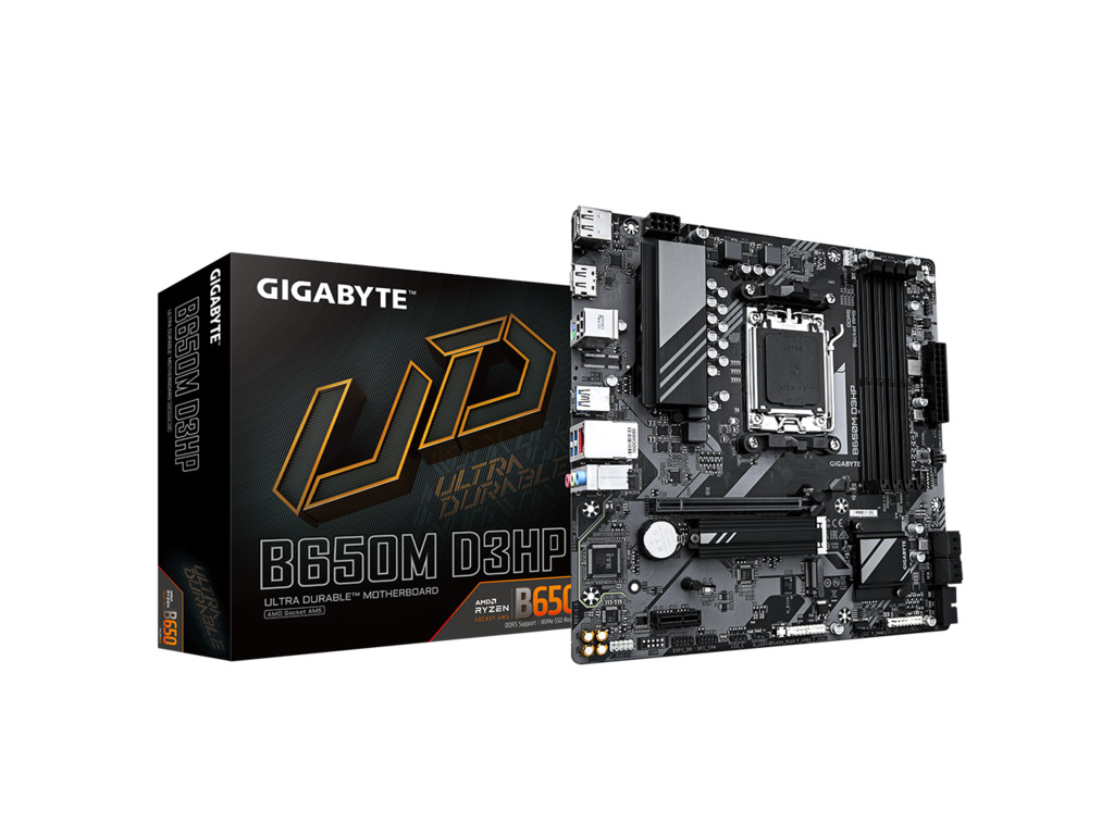 Gigabyte B650M D3HP AM5 matična ploča sa DDR5 memorijom i M.2 priključcima